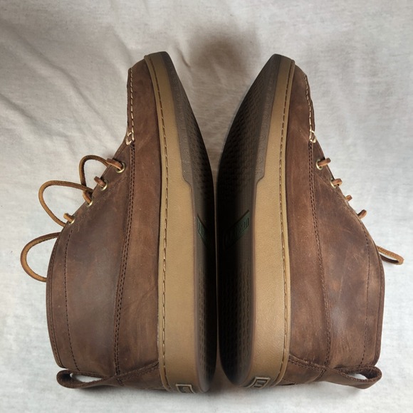 LL BEAN Mens Boots Campside Ranger Leather Flannel Chukka 10.5  l.l. bean - Picture 6 of 11